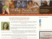 Tablet Screenshot of kathymorelli.com